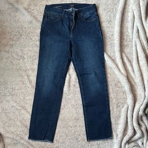 NYDJ Sheri Ankle Jeans in Deep Blue